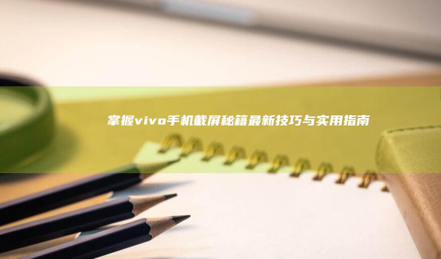 掌握vivo手机截屏秘籍-最新技巧与实用指南-最新技巧与实用指南vivo手机如何截屏-掌握vivo手机截屏秘籍